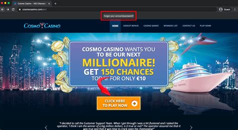 cosmo casino login